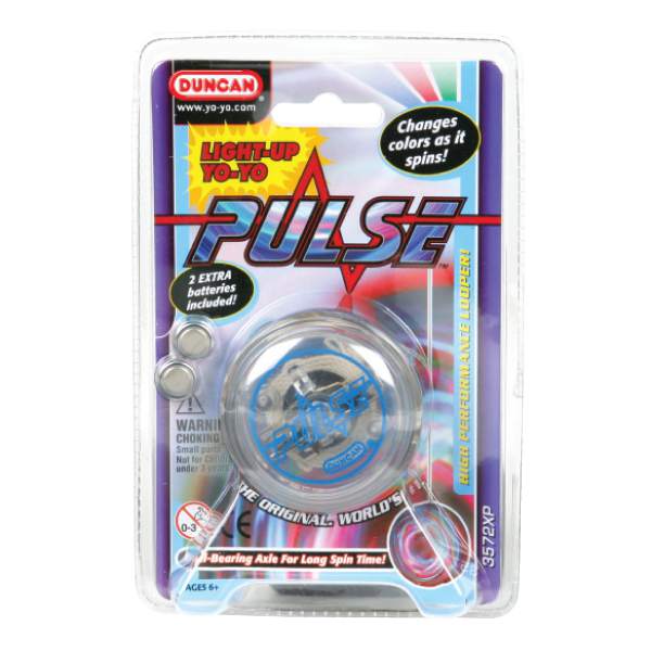 Duncan Pulse Light Up LED Yo-Yo - Glow in The Dark Professional Yo-Yo for Kids & Adults - Perfect for Night Play, Performances & Skill Practice