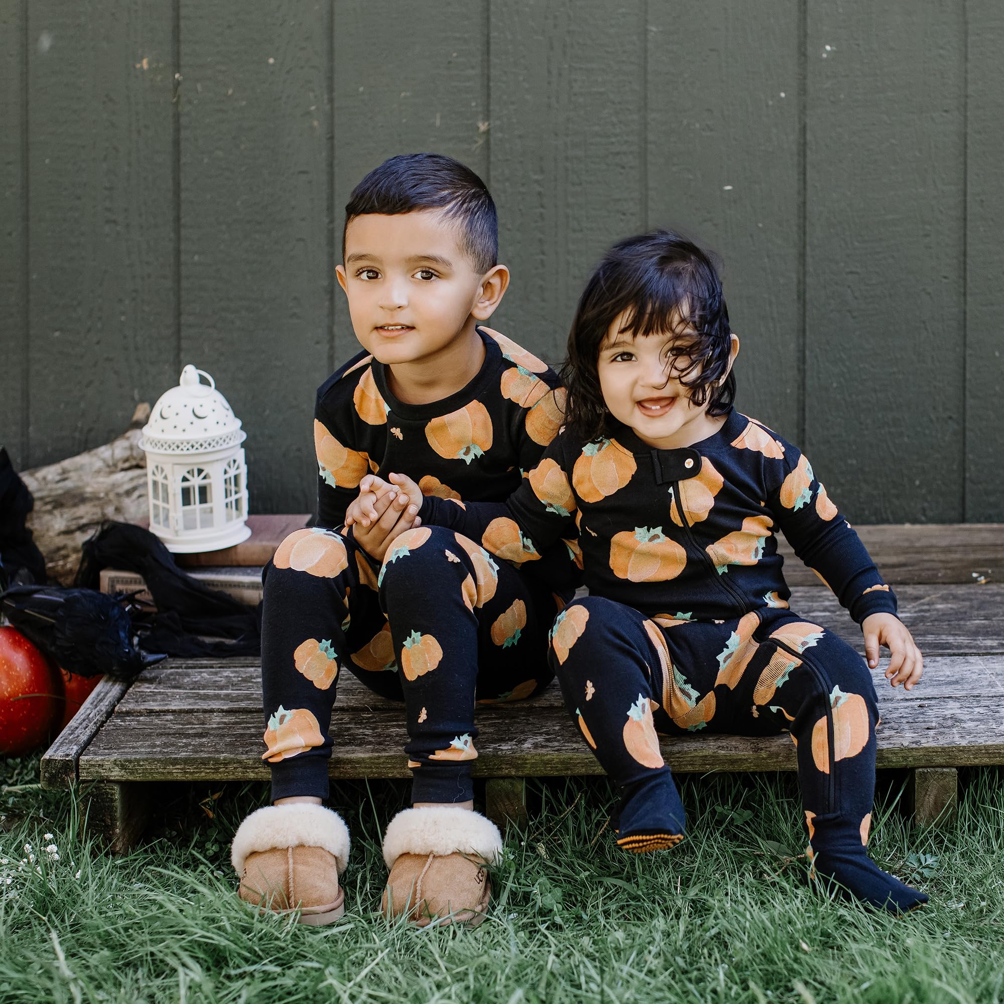 Burt's Bees Baby Unisex Holiday Matching Pajama Set - Family Christmas Pajamas for Babies & Parents | Cozy Festive Sleepwear for Holiday Photos & Family Gatherings