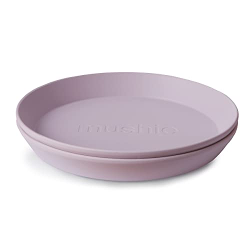 (Soft Lilac) Round Plate