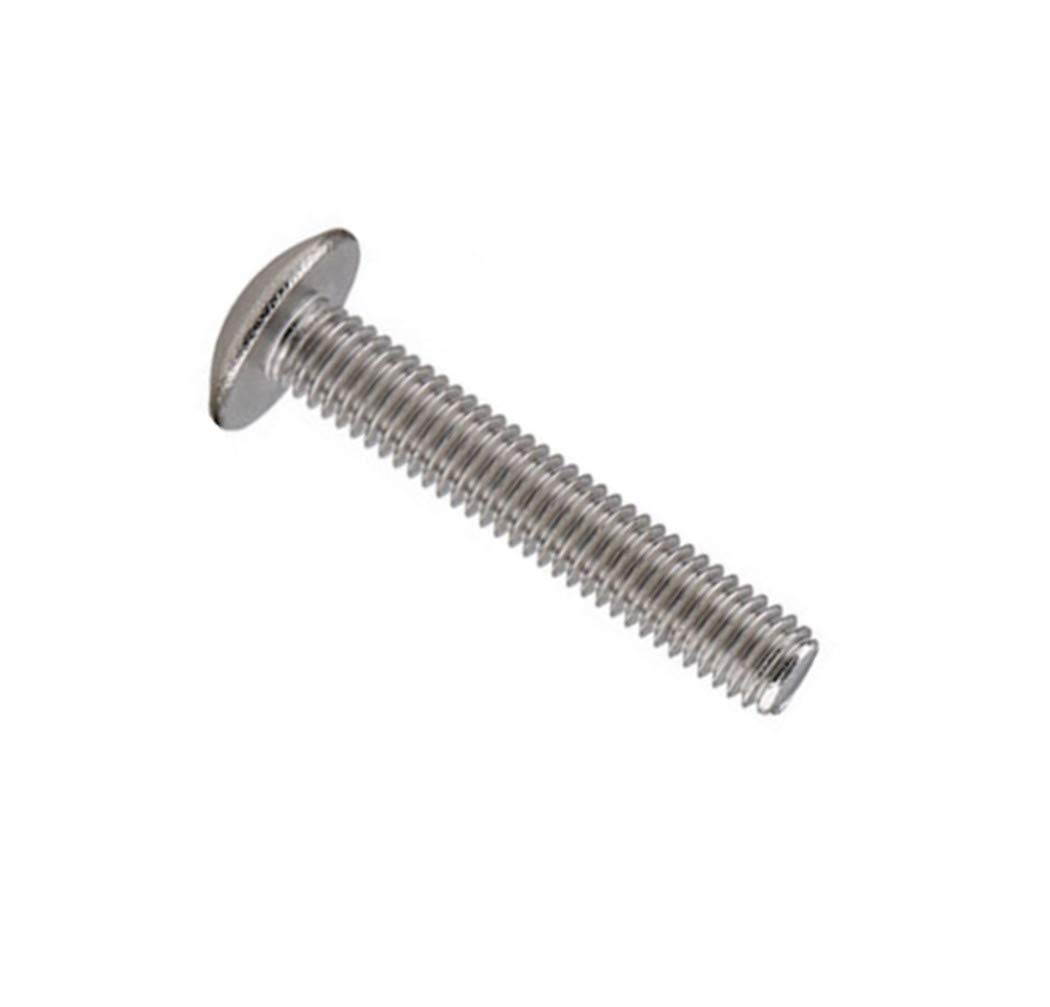 18-8 Stainless Steel Drawer Knobs Pull Handle Screws - 50pcs for Furniture DIY