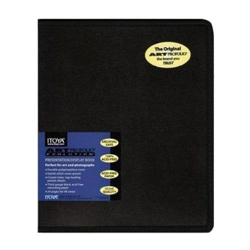 Itoya Art ProFolio Evolution Presentation Display Book - 13 x 19 Inches Portrait - Professional Artist Portfolio for Artwork, Photography & Design Presentations - Perfect for Interviews, Exhibitions & Client Meetings