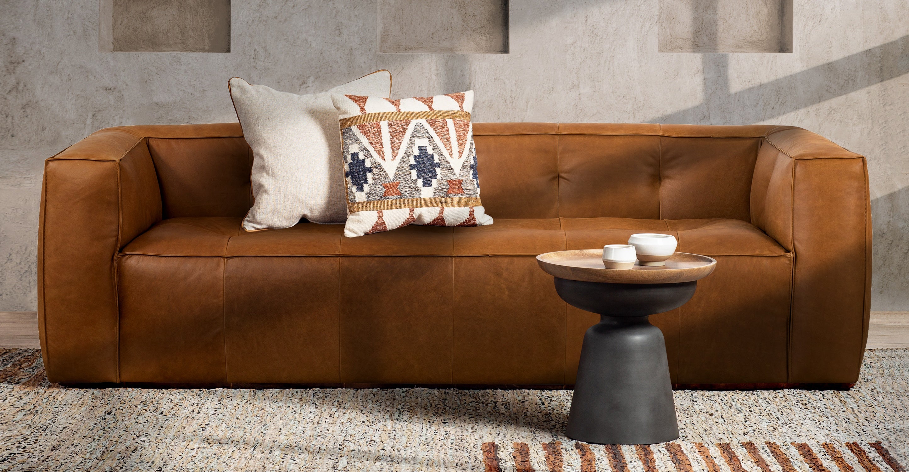 Modern Capa Sofa - Comfortable 3-Seater Couch for Living Room, Lounge & Office - Soft Fabric Upholstery with Sturdy Wooden Frame - Perfect for Relaxing, Entertaining & Small Spaces