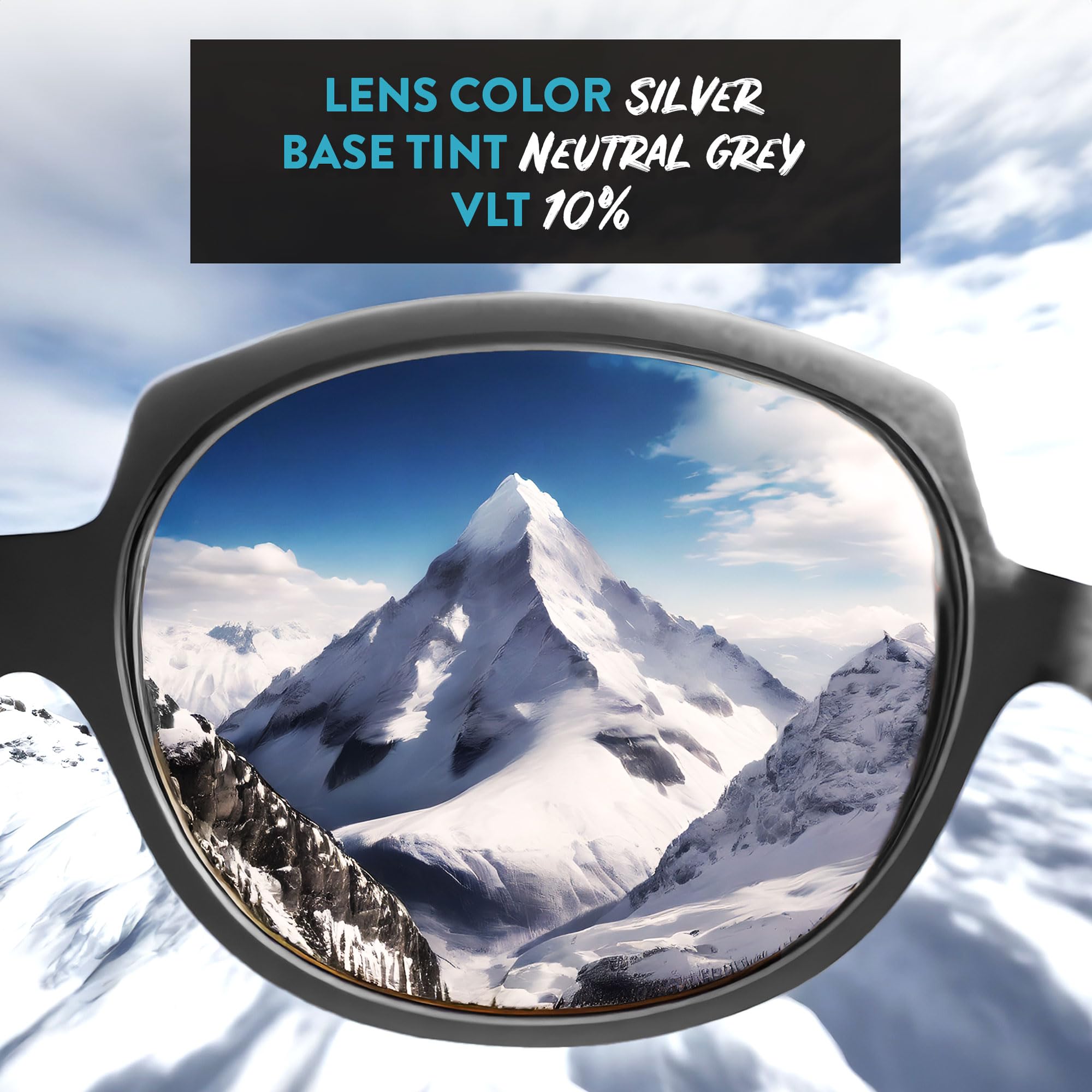 Apex Lenses Replacement Lenses for Heat Wave Apollo Sunglasses - Polarized UV Protection Interchangeable Lens Set for Outdoor Sports & Driving