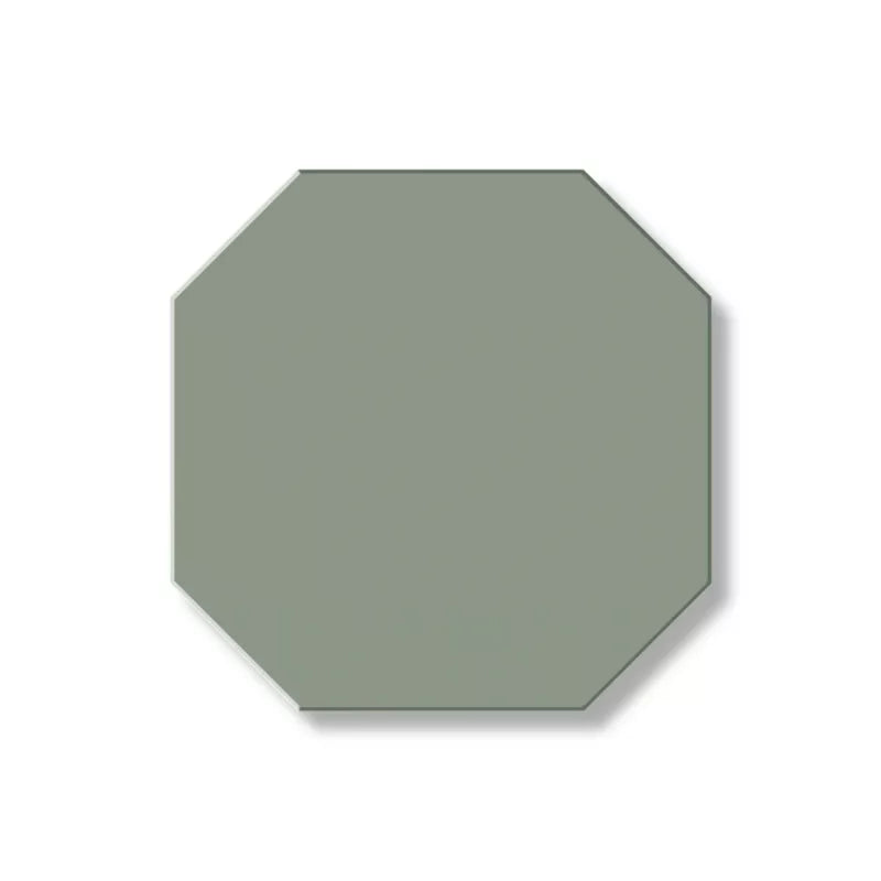 Winckelmans Granitklinker Klinker Oktagon 10x10 cm Light Green Tile - Perfect for Kitchen Backsplash, Bathroom Walls & Outdoor Patio Flooring