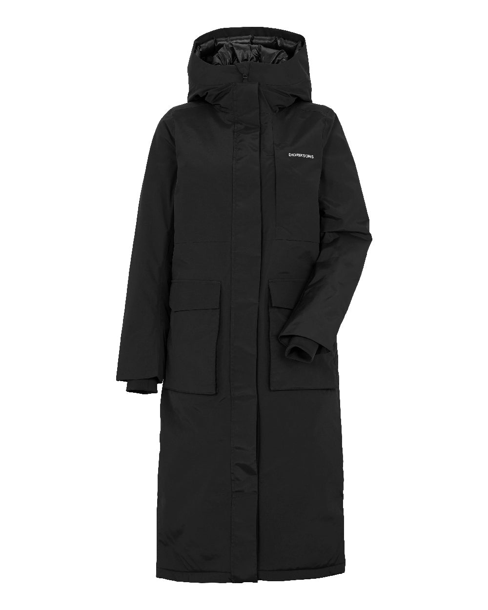 Didriksons Leya Women's Long Parka Coat - Waterproof Winter Jacket for Cold Weather, Outdoor Activities & Daily Commute