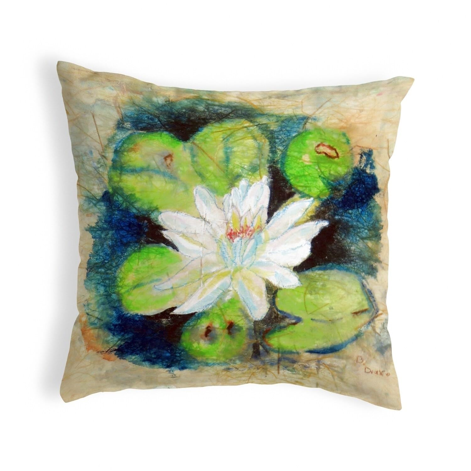 Betsy Drake KS496 12x12 Inch Decorative Throw Pillow Covers - Multi Color Boho Style for Sofa, Bed, Couch & Home Decor