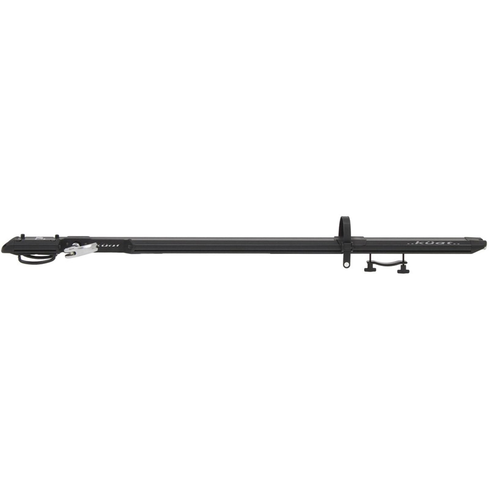KUAT Trio Fork Mount Bike Roof Rack - Secure & Durable 1-Bike Carrier with Integrated Cable Lock, Sliding Rear Tire Strap & Adapters (Black/Silver) | Perfect for SUVs, Sedans & Outdoor Adventures