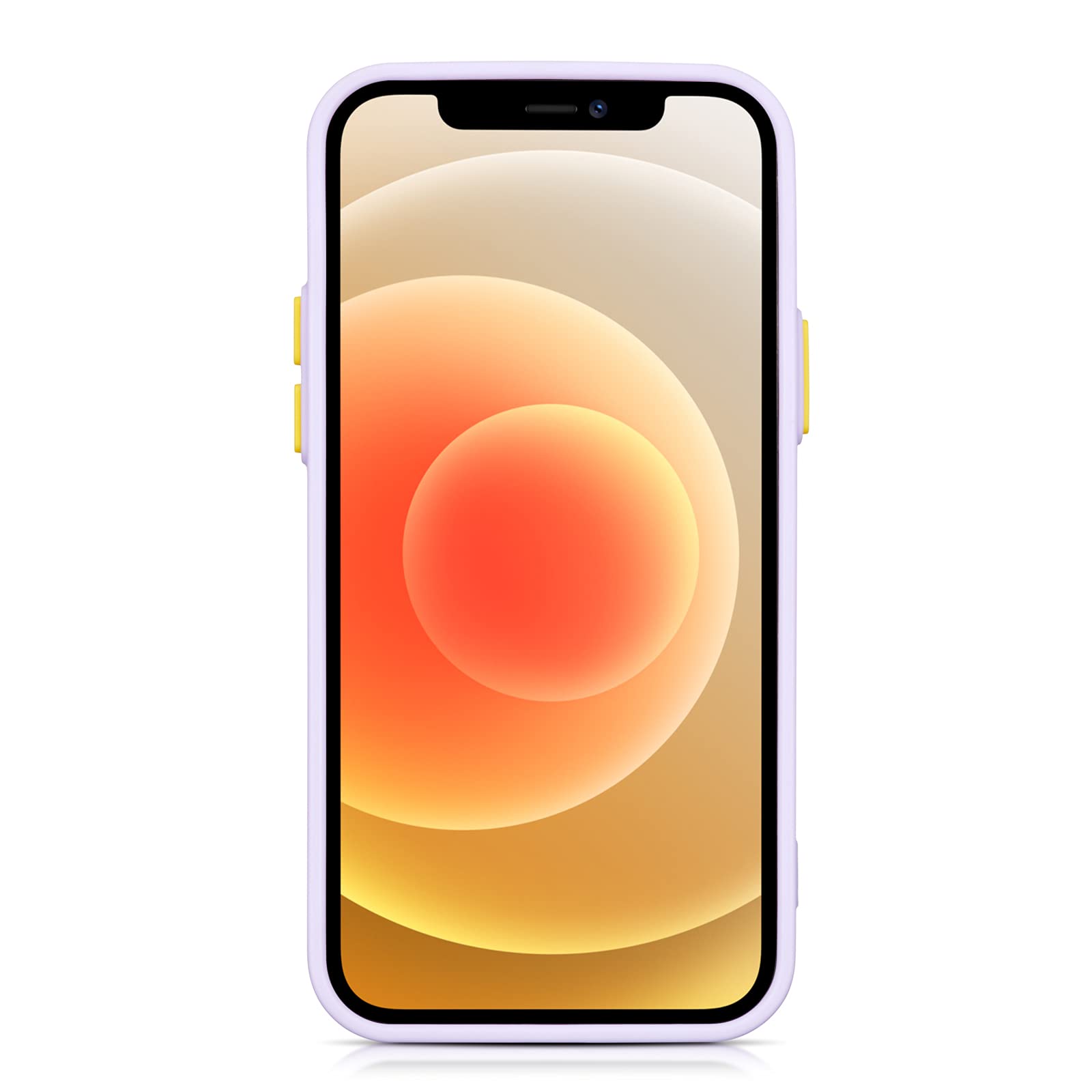 QLTYPRI iPhone 12 Pro Max Case (6.7 inch) - Matte Clear Marble Protective Cover with Camera Protection | Shockproof Slim Design | Soft TPU Bumper & PC Back | Blue - Perfect for Daily Use, Travel and Outdoor Activities