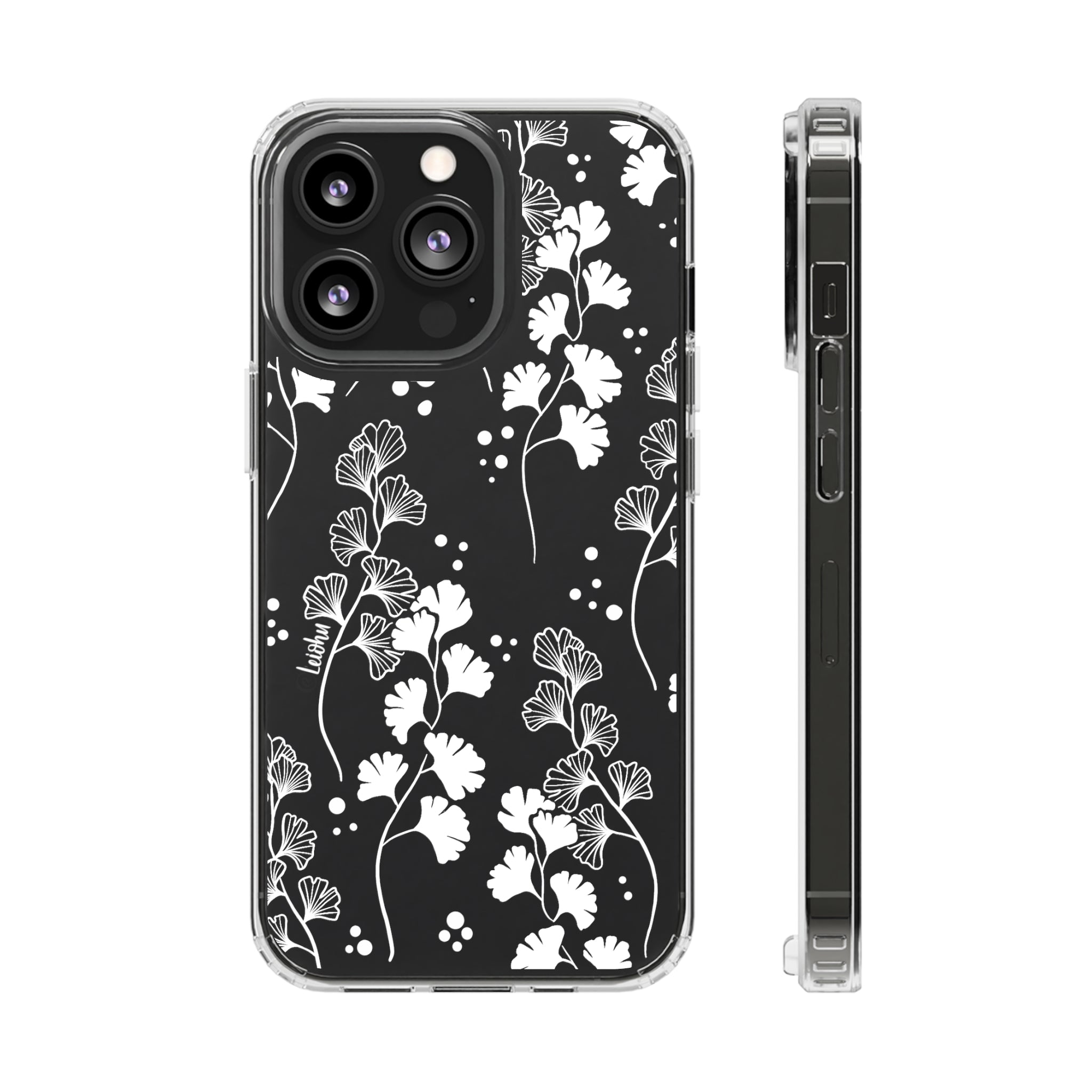 Groovy 'Iwa'iwa Clear Phone Case - Slim Protective Cover for iPhone & Samsung | Trendy Aesthetic Design for Everyday Use & Travel