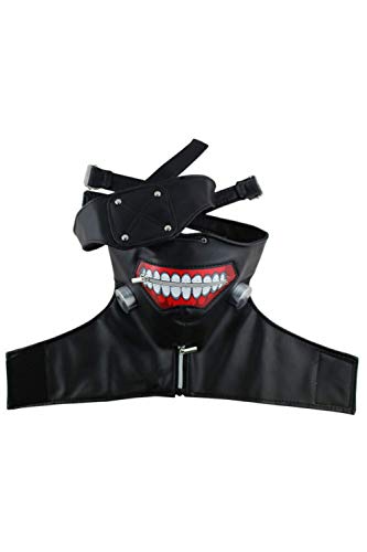 Anime Ken Kaneki Mask - Tokyo Ghoul Cosplay Mask for Halloween, Cosplay, and Themed Parties - Perfect for Costume Events & Collectors