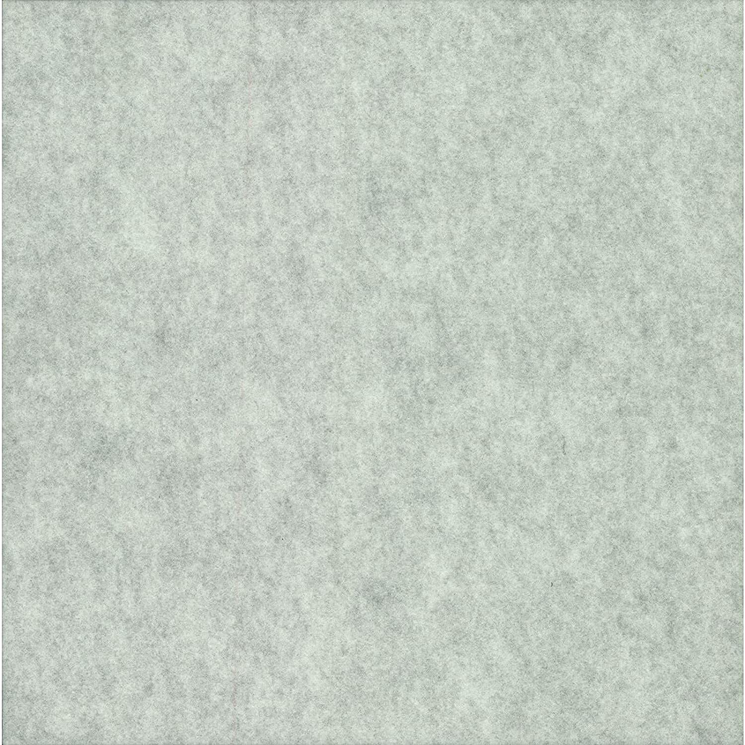 York Wallcoverings QWS1000 QuietWall White Squares Soundproof Peel & Stick Wall Tiles - Perfect for Home Offices, Studios & Noise Reduction