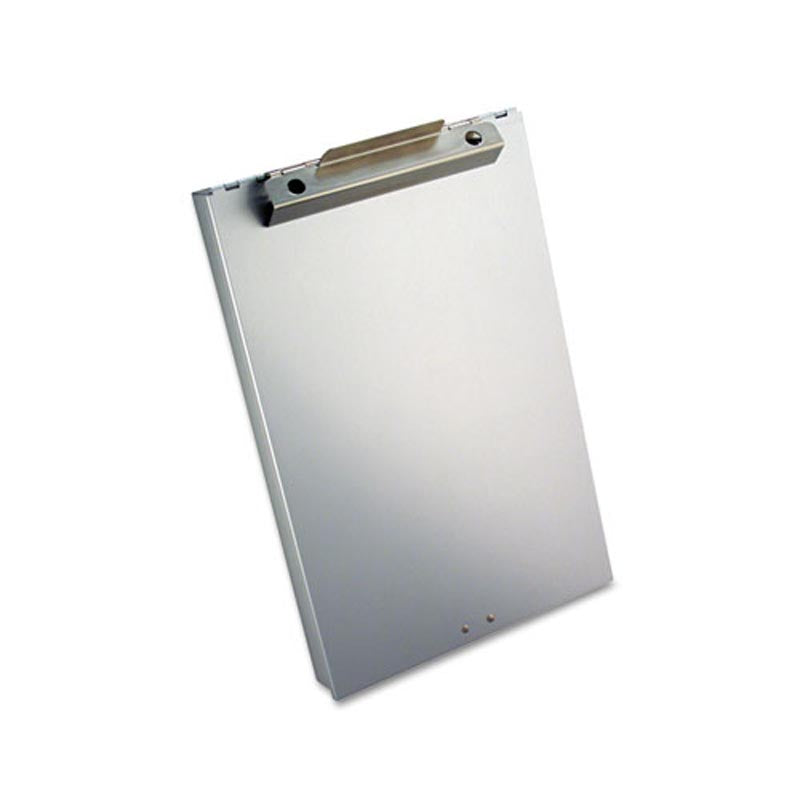 Redi Rite Aluminum Storage Clipboard for 8.5 x 12 Forms - Silver | Durable & Lightweight Writing Surface for Office, School, Field Work & Construction Sites
