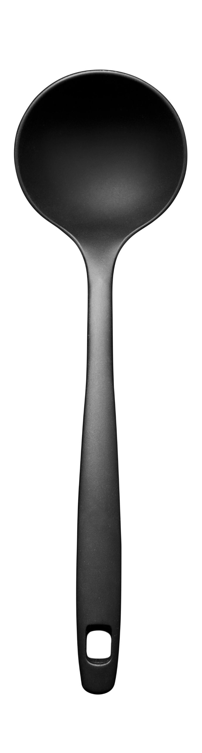 Heat-Resistant Nylon Cooking Ladle - 9x3.5 Inches (30cm) Long - Durable Kitchen Utensil for Soup, Stew & Sauce - GP&me Premium Quality Guaranteed - Perfect for Home Cooking & Restaurant Use