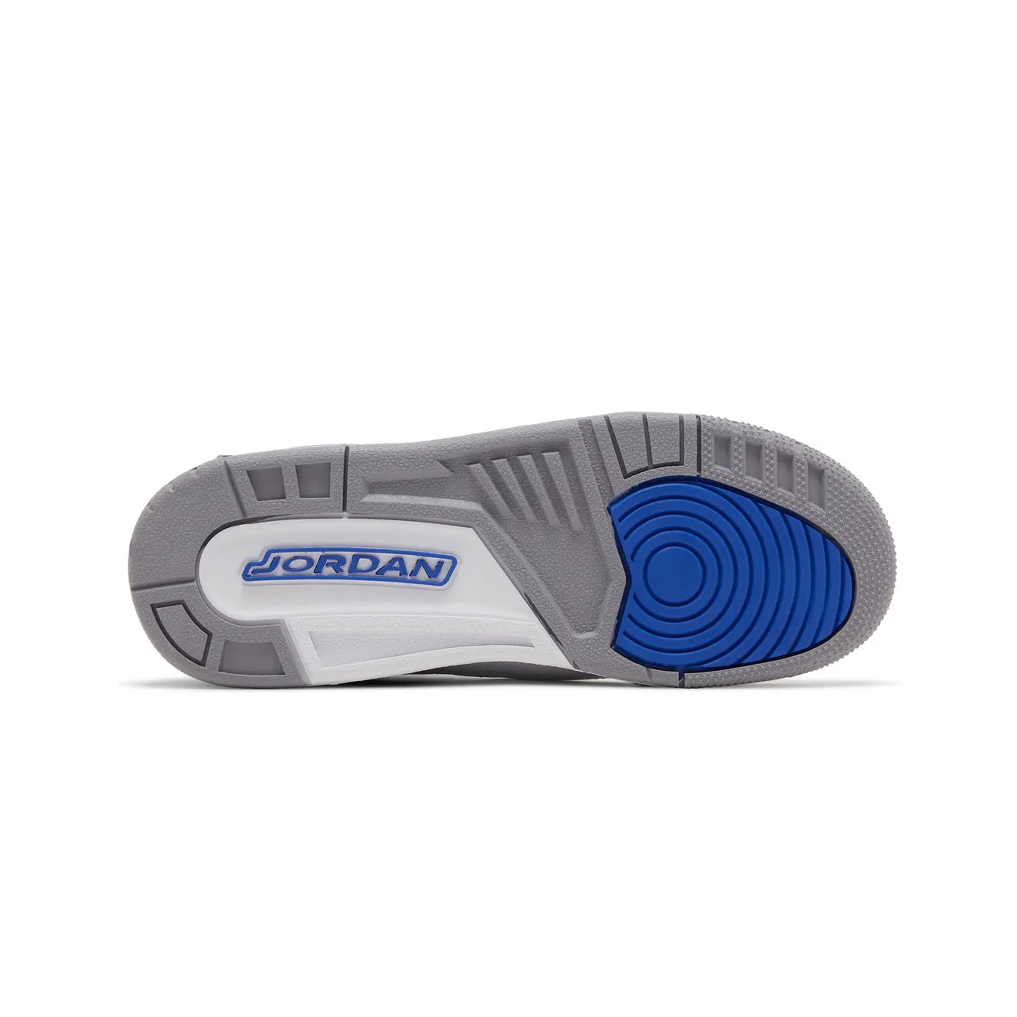 Air Jordan 3 'Racer Blue' GS Sneakers (2021) - Retro Basketball Shoes for Women & Girls - Perfect for Sports, Streetwear & Casual Fashion