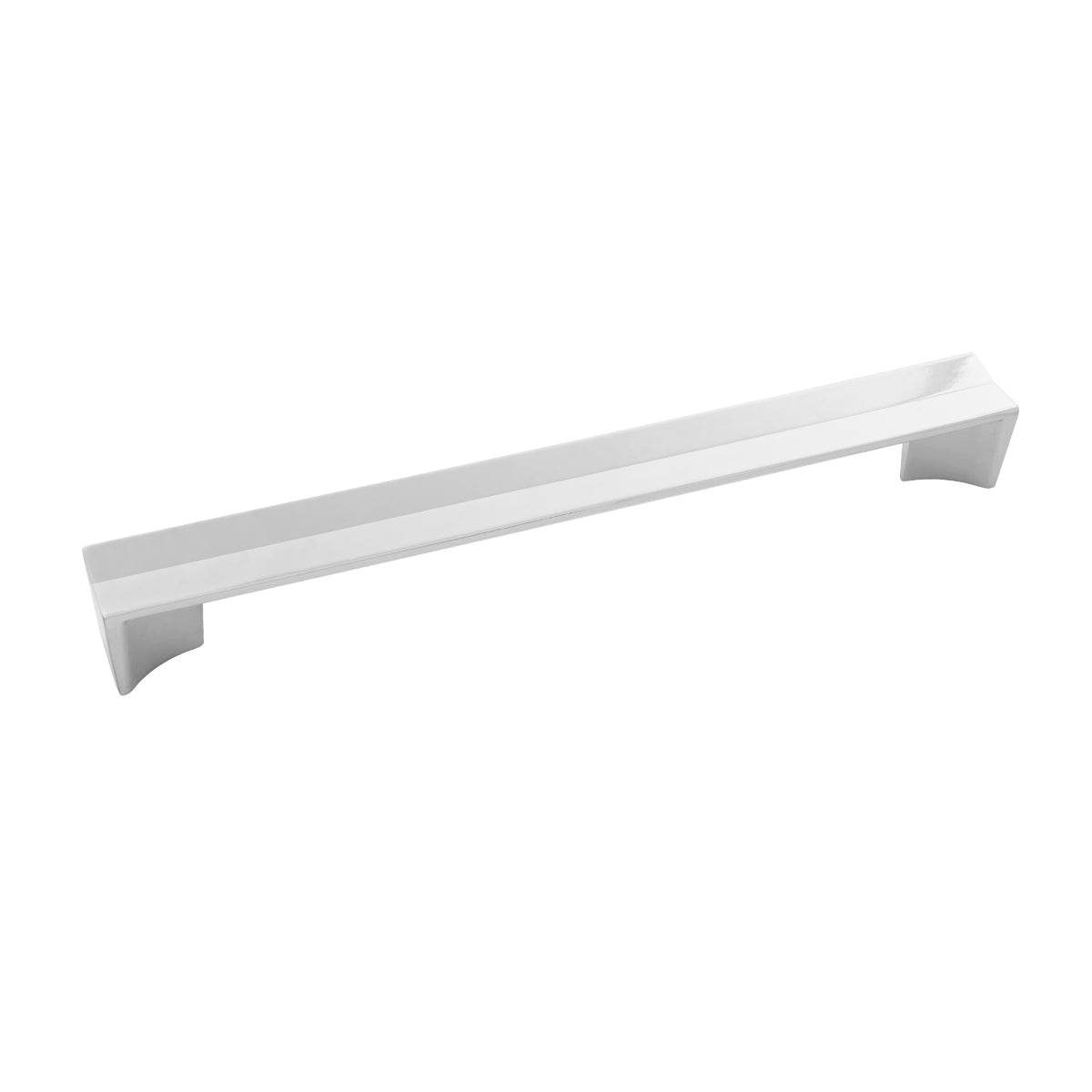 8 13/16 Inch (224mm) Center to Center Cabinet Pull - Polished Nickel Finish Handle for Kitchen Cabinets, Dressers & Furniture Hardware (Set of 10) - Modern & Durable Cabinet Handles for Home Renovation