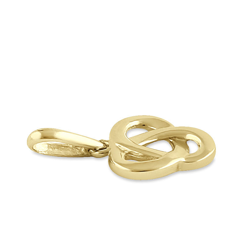14K Solid Yellow Gold Triquetra Pendant Necklace - Celtic Knot Jewelry for Women, Perfect for Everyday Wear, Gifts & Spiritual Protection