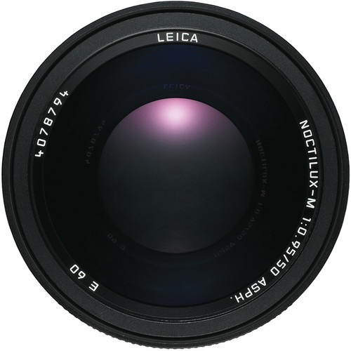 Leica Noctilux M 50mm f/0.95 ASPH Lens (Black) - Premium Fast Aperture Prime Lens for Leica M Mount Cameras - Perfect for Low Light Photography, Portraits & Street Shooting