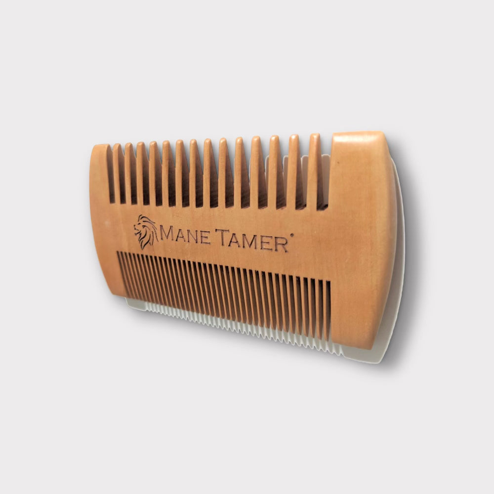 Natural Wooden Comb for Hair Care - Handmade Sandalwood Comb for Detangling & Scalp Massage - Perfect for Daily Grooming, Travel & Salon Use