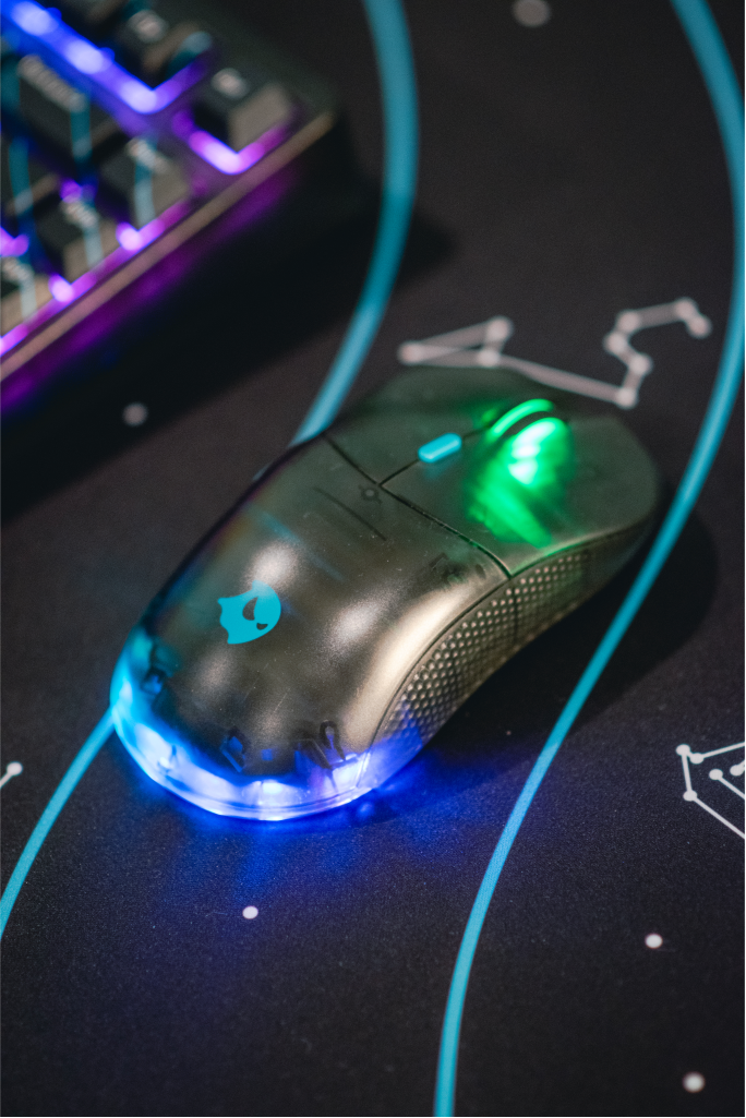 B0aty X Ghost K75 Mechanical Gaming Keyboard Combo - RGB Backlit, Hot-Swappable Switches, Wired USB (Constellation Edition) - Perfect for PC Gaming, Esports & Office Work