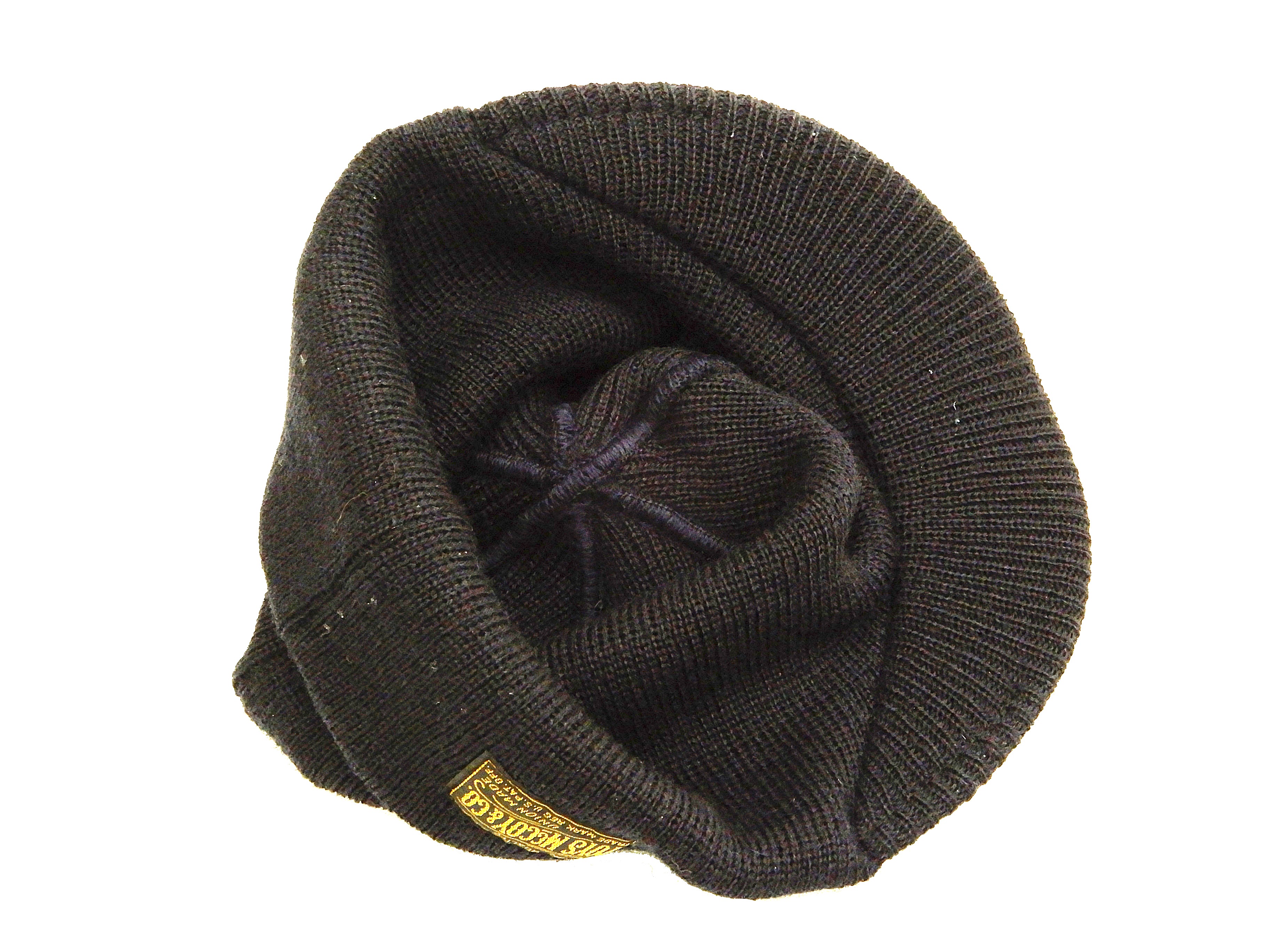 TOYS McCOY Men's M1941 Jeep Cap Radar Cap with Ear Flaps - Winter Knit Hat for Outdoor Activities - TMA1842 Navy Blue - Perfect for Hunting, Hiking and Cold Weather Protection