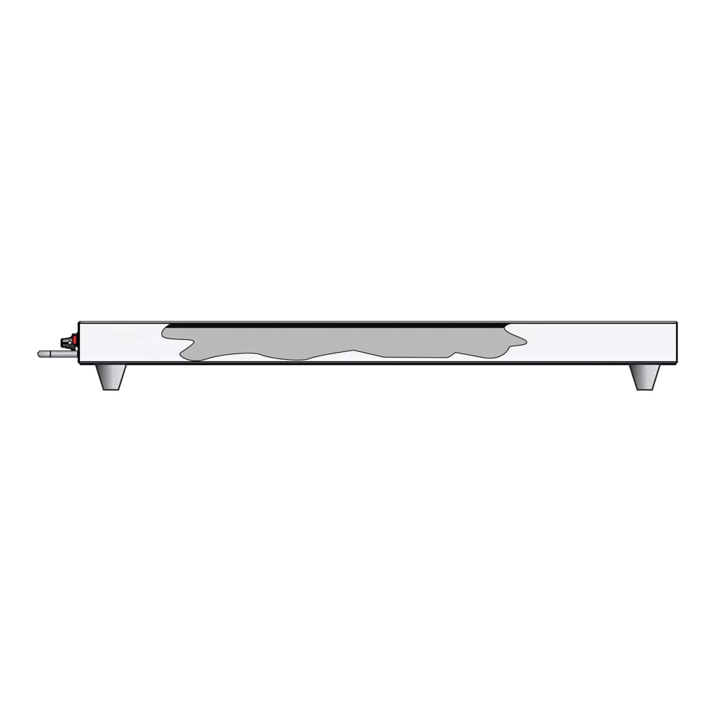 Vollrath 7277024 Cayenne 24-Inch Left Aligned Electric Heated Shelf Food Warmer - 120V Commercial Countertop Food Display for Restaurants, Cafes & Buffets
