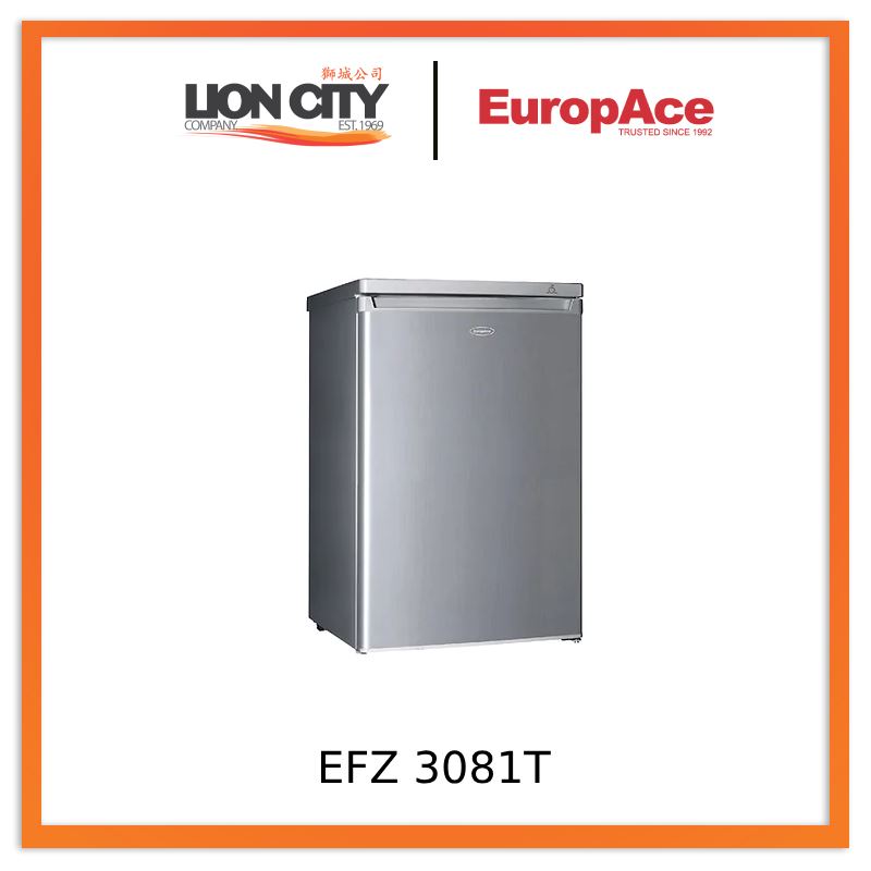Europace EFZ 3081T 15 cu.ft Upright Freezer with Energy Star Certified Compressor - Perfect for Home, Garage, or Restaurant Food Storage