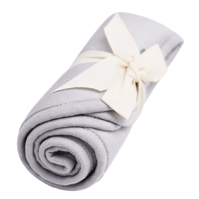 Kyte Baby Soft Organic Cotton Burp Cloths - 3 Pack for Newborns & Infants | Ultra Absorbent Spit-Up Cloths for Feeding, Nursing & Diaper Changes | Gentle on Baby Skin (Storm Color)