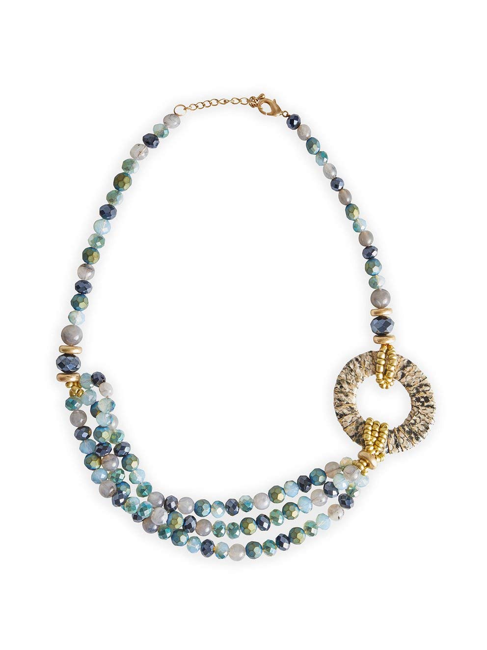 Misook Women's Imported Modern Necklace - Elegant Gold/Silver Pendant for Business, Office & Professional Wear | Perfect for Corporate Gifts, Presentations & Special Occasions