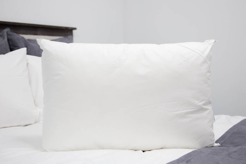 Premium Polyester Pillow for Side Sleepers - Extra Firm Support Pillow for Neck and Back Pain Relief - Ideal for Home, Office & Travel Use