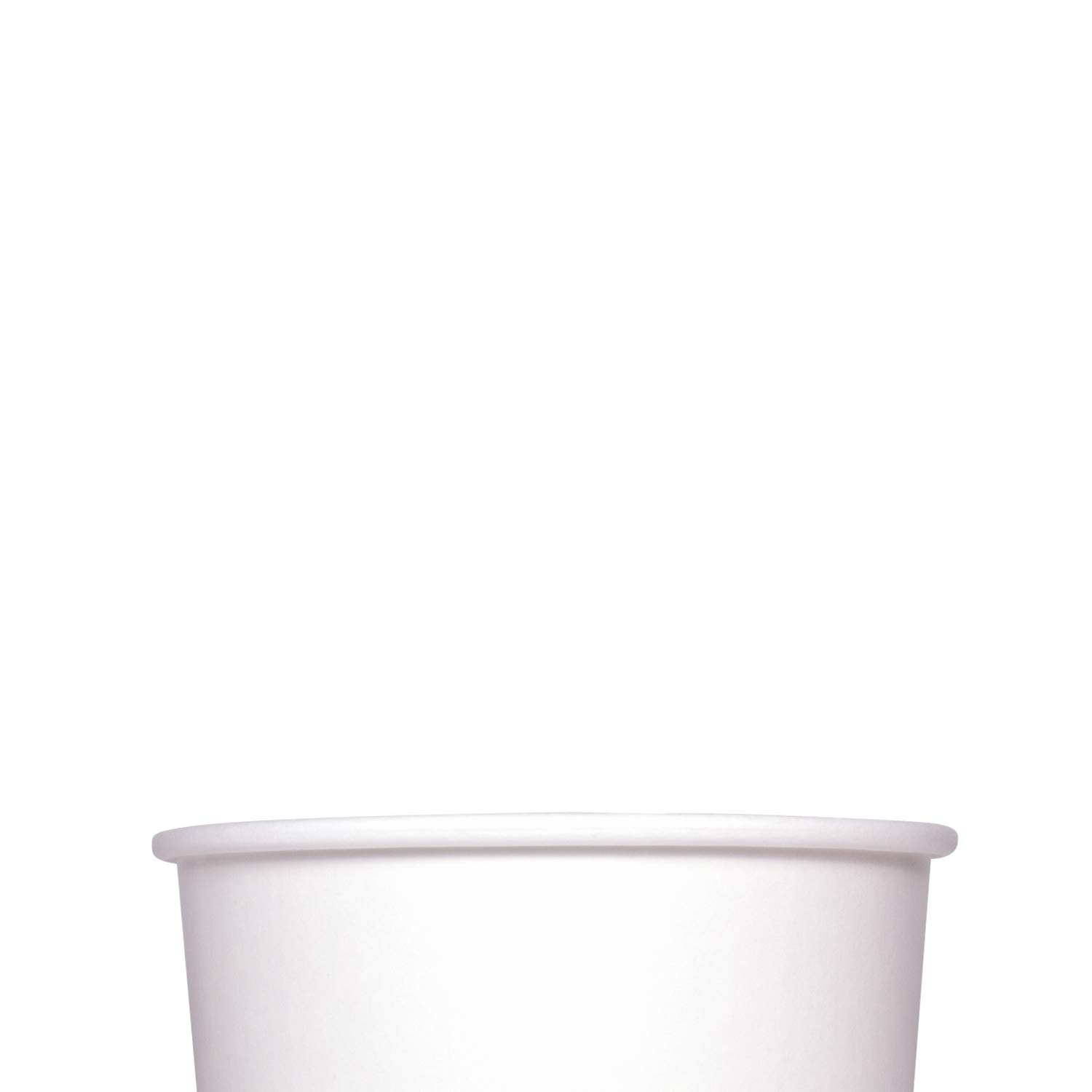 20oz (600 ct) White Paper Soup Bowls - Disposable Hot & Cold Food Containers for Soup, Noodles, Pasta, Snacks - Perfect for Restaurants, Catering, Parties, and Takeout (C-KDP20W)