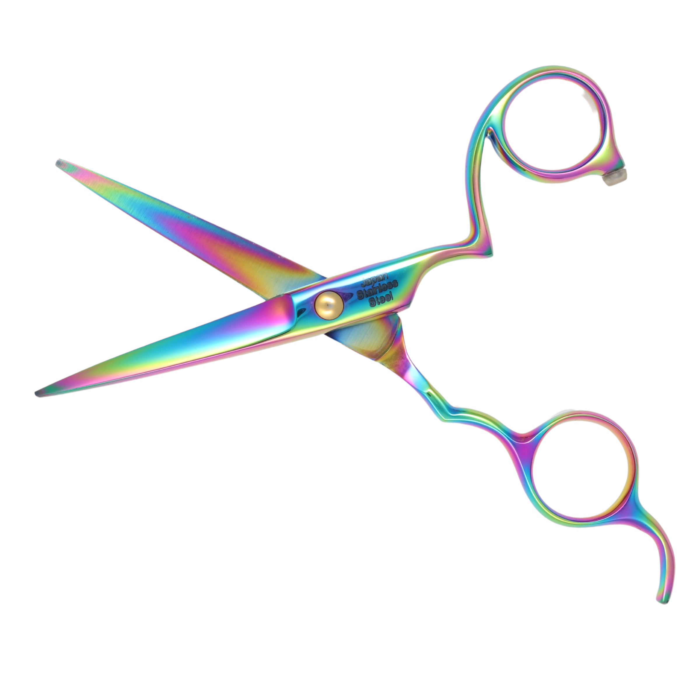 Professional 5 Inch Hair Cutting Scissors - Titanium Coated Right-Handed Shears Z50R | Perfect for Salon Stylists, Barbers & Home Haircuts