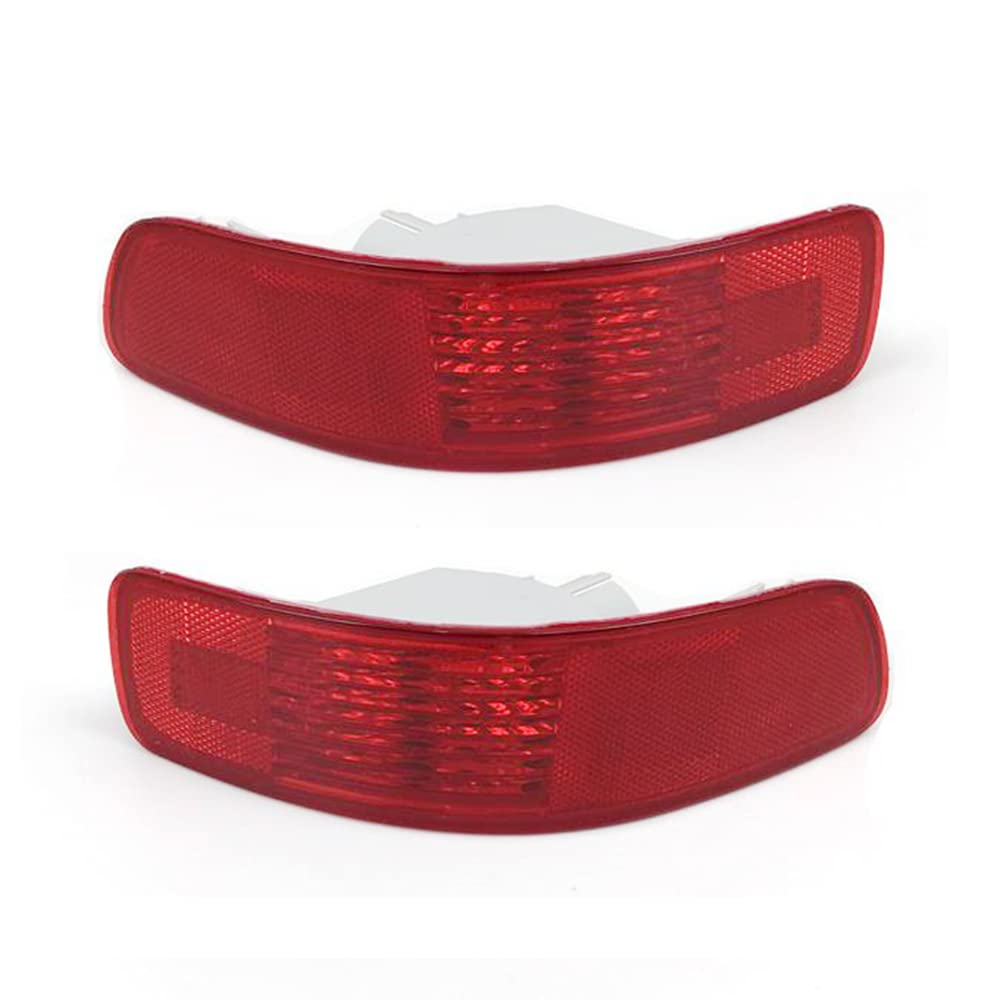 Mitsubishi Outlander 2007-2013 Car Rear Bumper Side Marker Reflector Lights (8352A005, 8355A004) - Left or Right Tail Lights Replacement for Enhanced Night Visibility & Safety