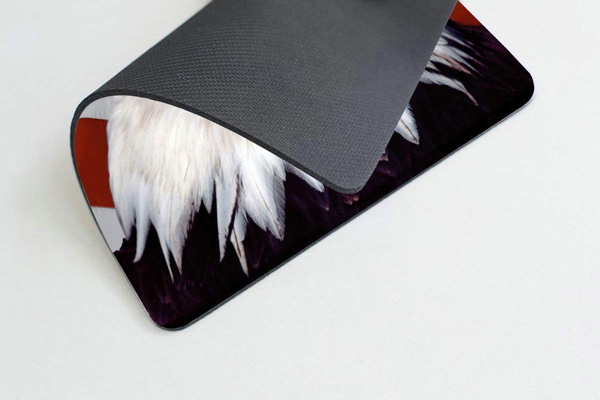 American Eagle Flag Mouse Pad - Non-Slip Rubber Gaming Mousepad for PC & Laptop - Large Rectangle Computer Mouse Mat for Office, Home & Gaming Setup