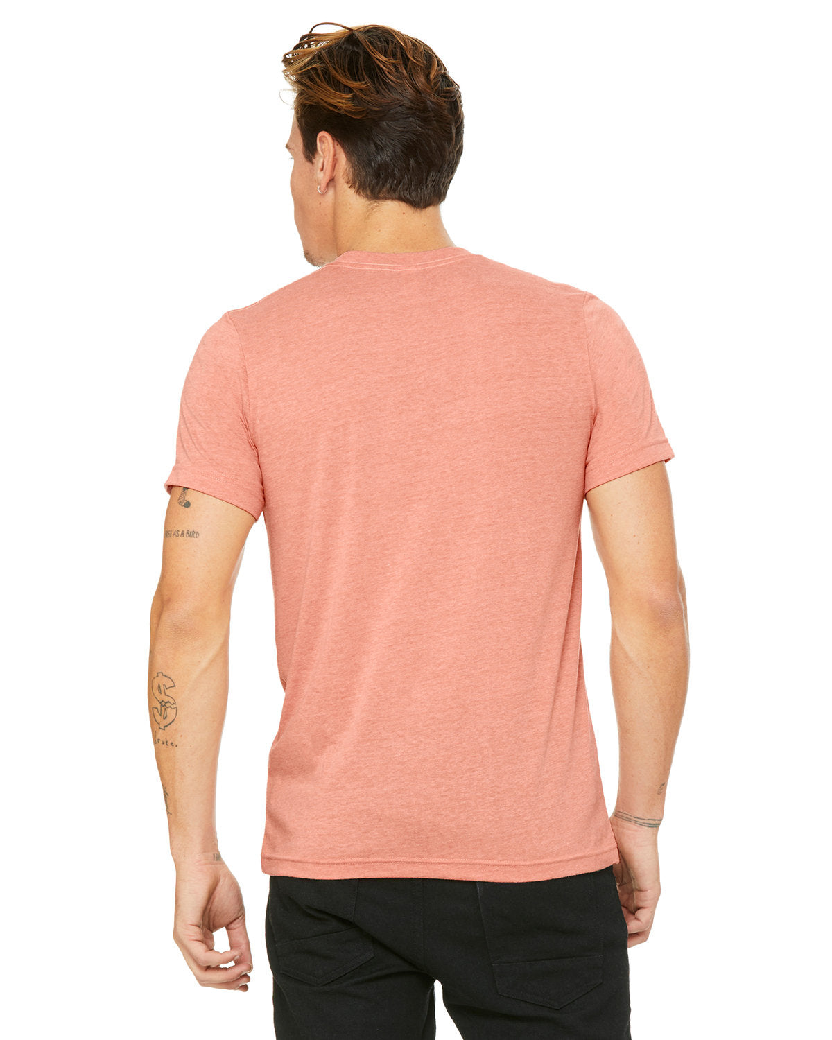 Bella + Canvas 3001CVC Unisex Heather CVC Crew Neck T-Shirt - Soft Cotton Blend Tee for Men & Women - Perfect for Casual Wear, Screen Printing & Everyday Outfits