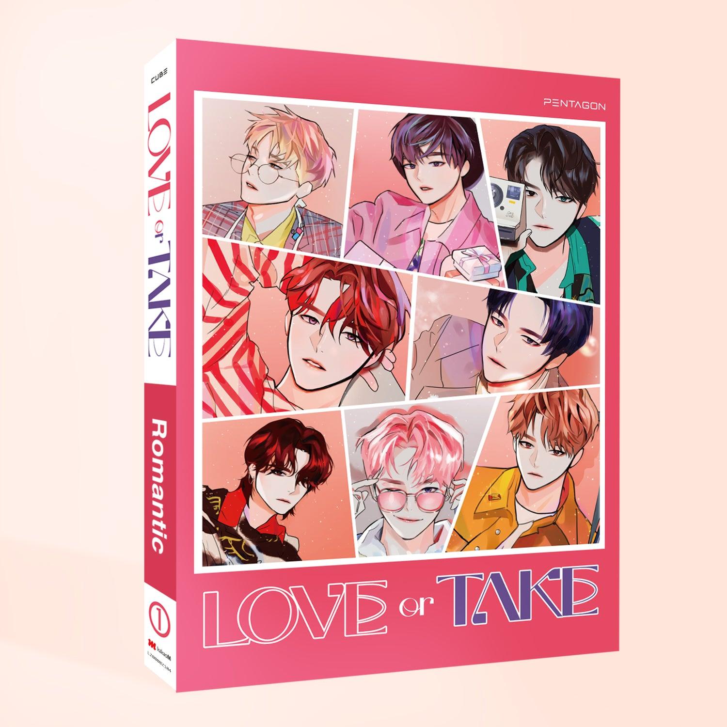 PENTAGON 11TH MINI ALBUM 'LOVE OR TAKE' - K-Pop Music CD for Fans, Collectors & Gift Giving | Perfect for Birthday Presents, Concerts & K-Pop Collections