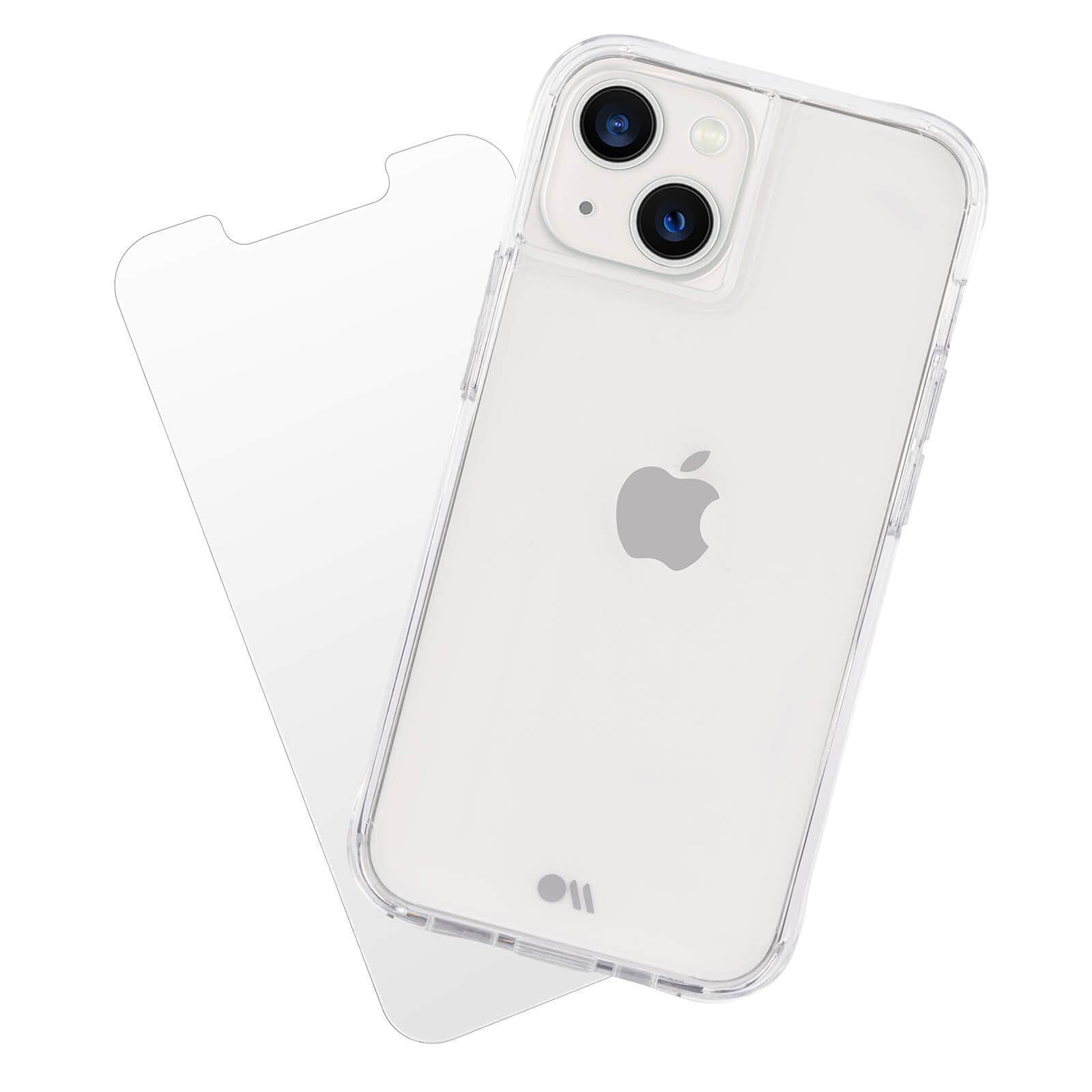 Case Mate Tough Series Clear Protective Case for iPhone 13 - Shockproof & Scratch-Resistant Cover for Everyday Use, Work, and Outdoor Activities