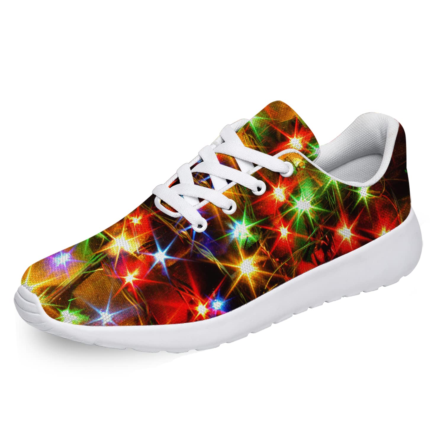 Ciadoon Christmas Running Shoes for Women & Men - Breathable Athletic Tennis Sneakers for Walking, Jogging & Casual Wear | Perfect Holiday Gift for Boys & Girls | Ideal for Gym, Workouts & Everyday Comfort