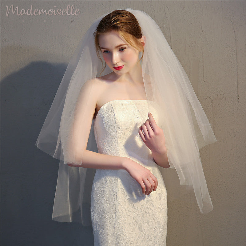 Dorathy Veil - Elegant Wedding Veil for Brides | Perfect for Church Ceremonies, Outdoor Weddings & Photo Shoots