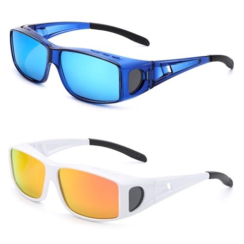 D (2 Pack) Blue | Blue+white | Red