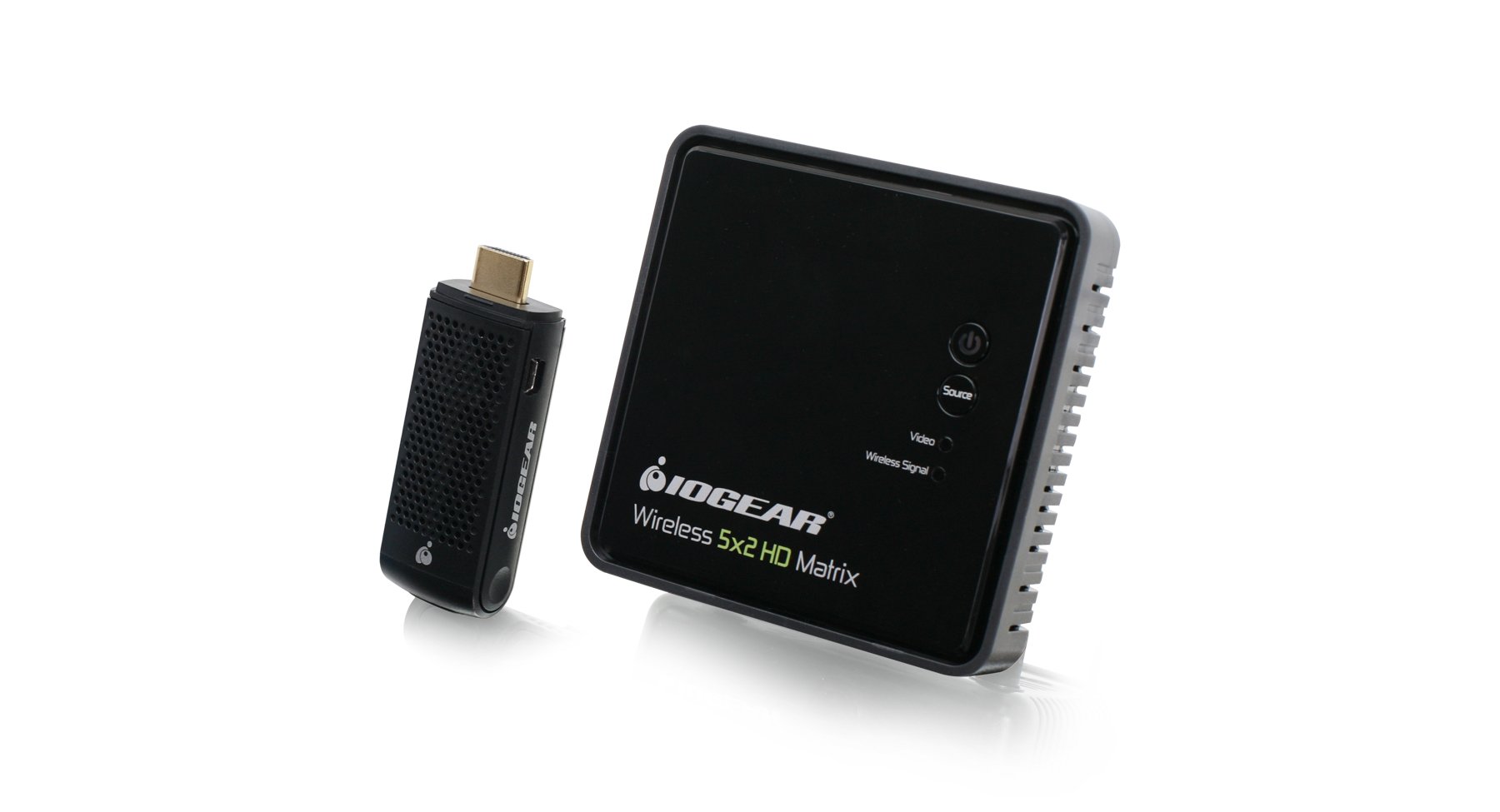 IOGEAR Wireless HDMI Transmitter & Receiver Kit - Full HD 1080p with 5.1 Digital Audio - 30ft Range - Plug & Play - Stream from Laptop, Gaming Console to HDTV or Projector (GWHD11) - Perfect for Home Theater, Gaming Setup and Office Presentations