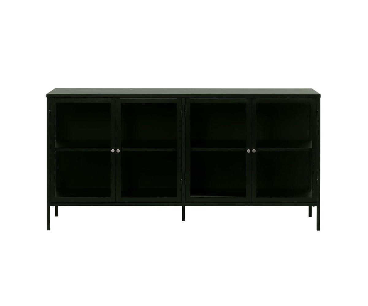 Dion 4-Door Storage Cabinet - Organize Your Home, Office, or Garage - Perfect for Bedroom Closet, Living Room & Entryway Storage