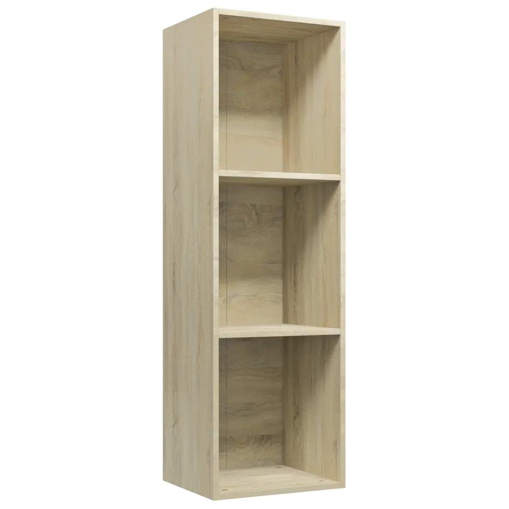 Solid Oak Bookcase & TV Stand - 14.2