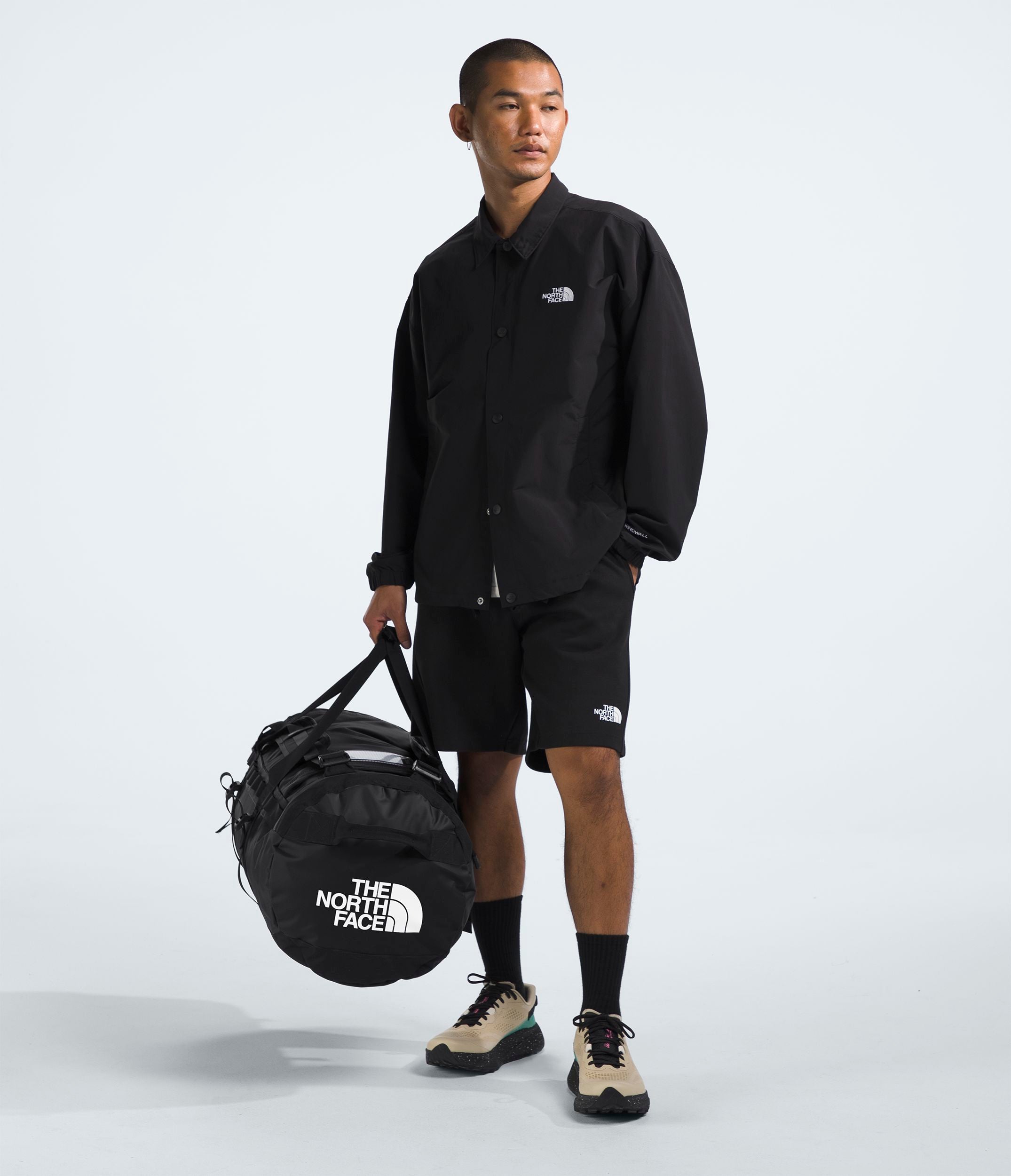 The North Face Base Camp Duffel Bag - Medium Size Travel Duffel for Camping, Hiking & Outdoor Adventures - Water-Resistant Gear Bag for Gym, Work & Weekend Trips