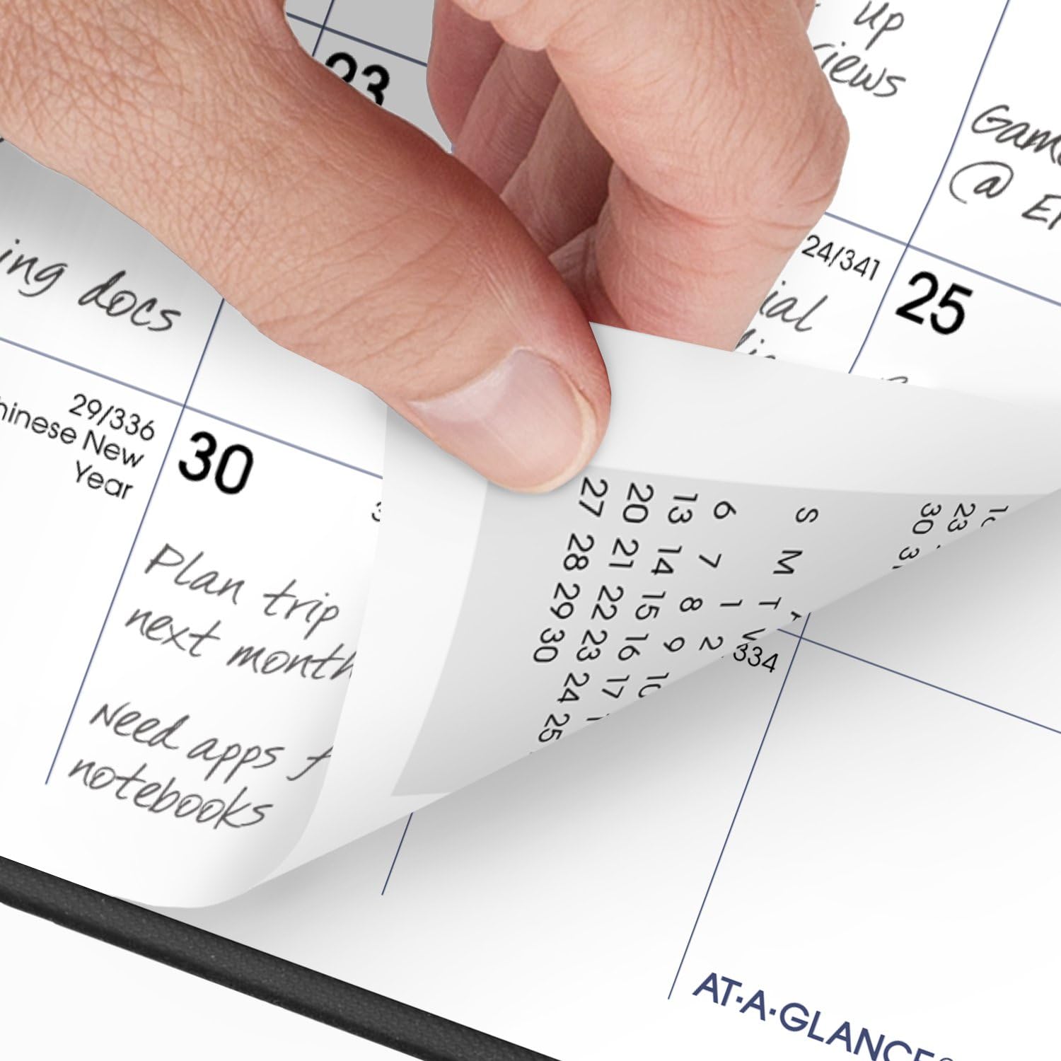 AT-A-GLANCE 2025 Monthly Planner - 3.5