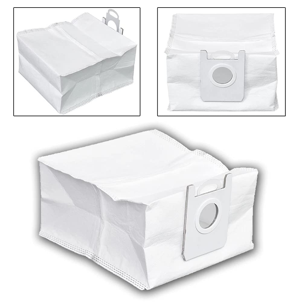 Xiaomi Roborock EVE Plus Vacuum Cleaner Accessories Kit - Side Brush, Dust Bags & Mop Pads Replacement Parts | Compatible with Roborock S5/S6/S7 Series | Perfect for Hardwood Floors & Pet Hair Cleaning