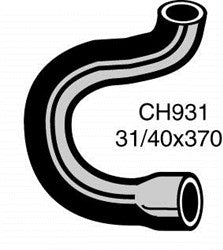 Escort & Cortina 1600 X Flow Top or Bottom Radiator Hose - Replacement Cooling System Part for Classic Ford Cars - Perfect for Engine Repairs & Restoration Projects