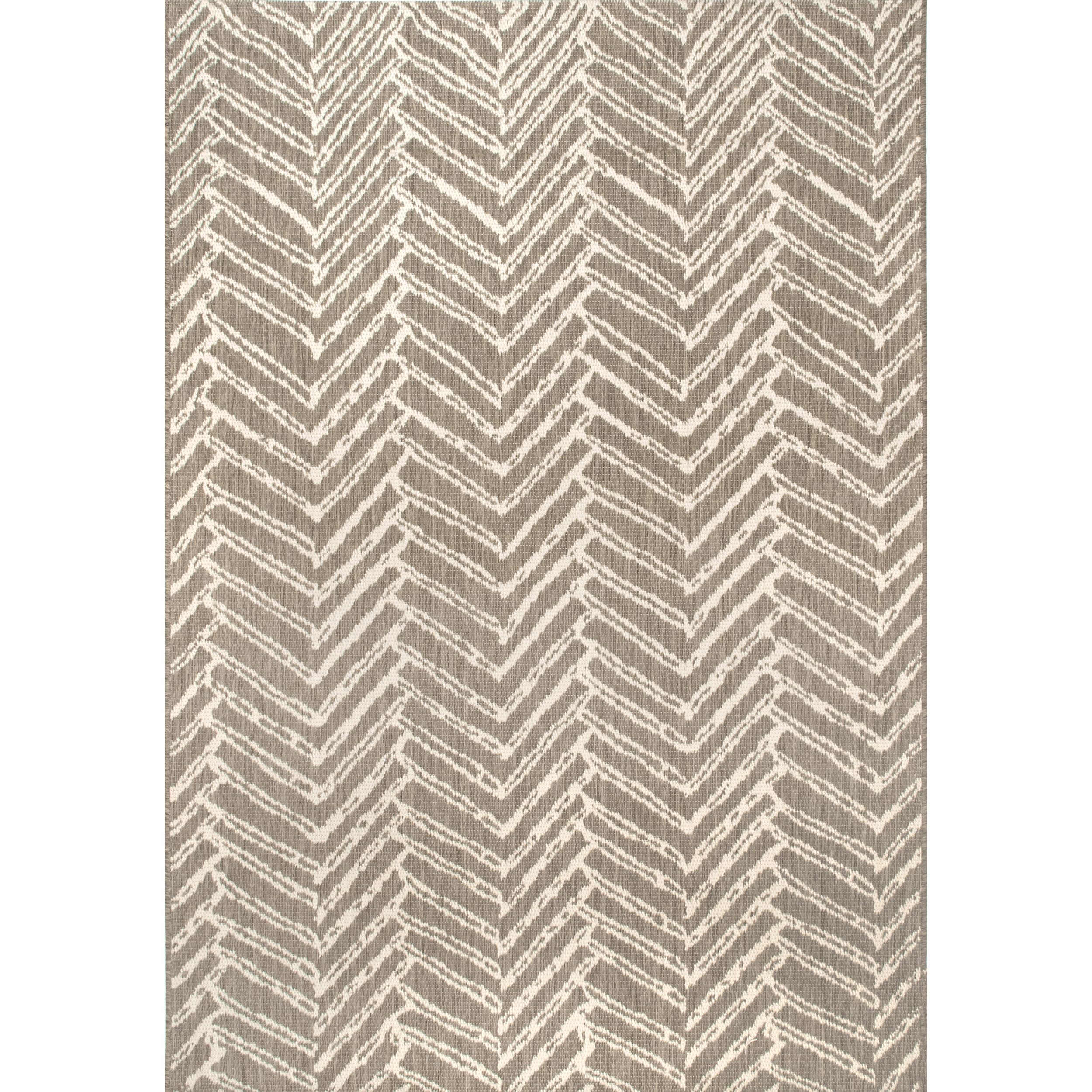 nuLOOM 6' x 9' Outdoor Performance Area Rug - OEKO-TEX Certified, Weather & Fade Resistant, High-Traffic Durable - Perfect for Patio, Deck, Balcony & Poolside Use