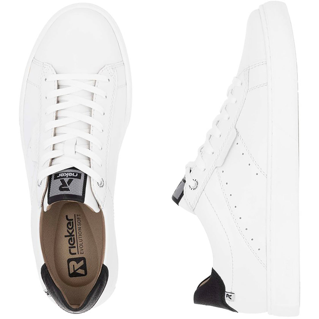 Rieker Nash 04 Men's Comfortable Casual Shoes - Stylish & Lightweight for Walking, Travel & Everyday Wear