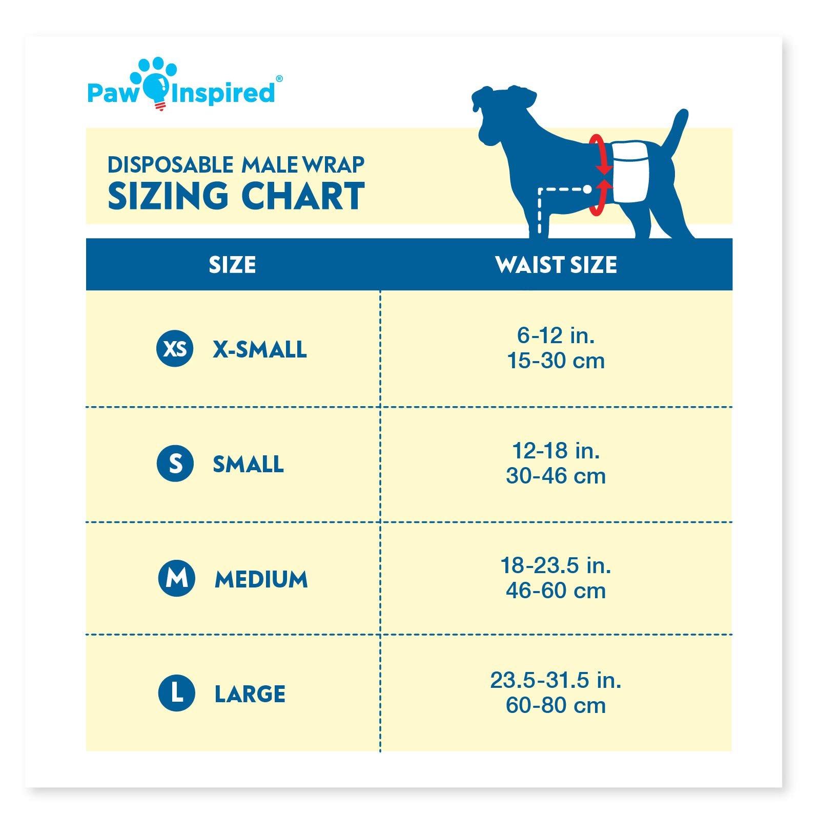 Disposable Male Dog Wraps & Belly Bands for Dogs - 72 Count Large Dog Diapers for Incontinence, Potty Training & Marking Prevention | Perfect for Housebreaking, Travel & Senior Dogs