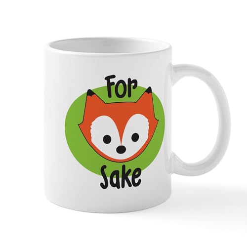 White - For Fox Sake Mug